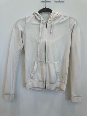 2/$30 - Women's White Zip Hoodie